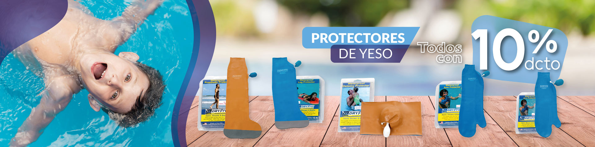 protector de yeso